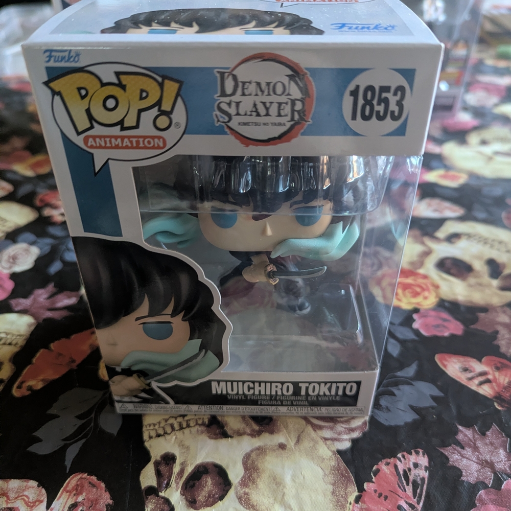 Funko Pop! Animation Muichiro Tokito Figure - Black and Blue